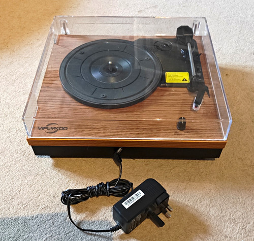 Viflykoo bluetooth wood record - bluetooth,