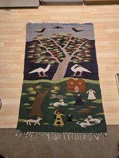 Vintage hand woven egyptian - vintage,