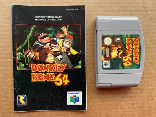 N64 donkey kong - donkey, with