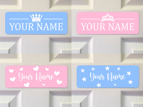 Girls boys bedroom door - girls,