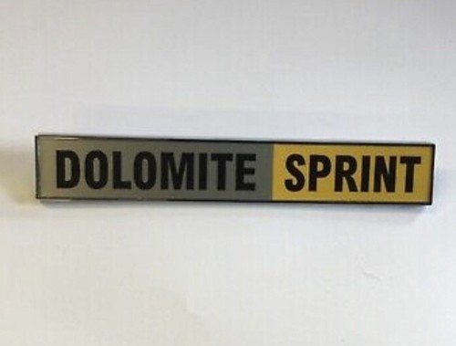 Triumph dolomite rear badge - dolomite,