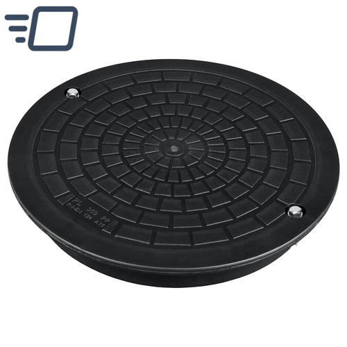 Manhole cover for corrugated - cover,