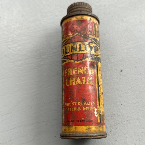 Dunlop french chalk - dunlop, tin