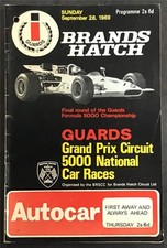 BRANDS HATCH 28 Sep 1969 BRSCC