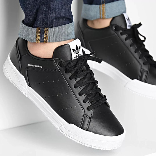 Adidas court tourino - court, black