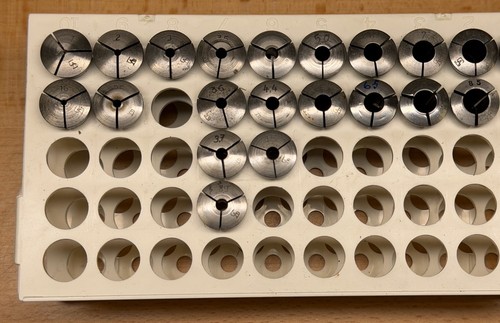 Schaublin collets w12 set - 70, w12.