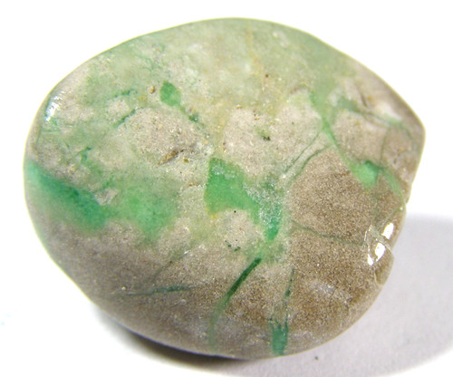 Variscite crystal tumblestone - crystal,