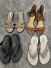 Bundle Of 4x Pairs Of  Well Worn Ladies Office /holiday Shoes
