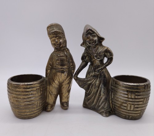 Vintage pair metal brass - pair, of