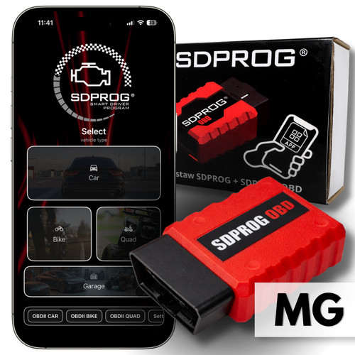 Sdprog obd diagnostic - obd, mg