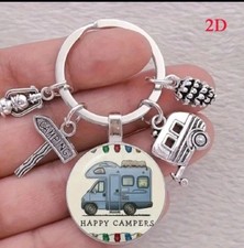 Happy Campers - Keyring Charm