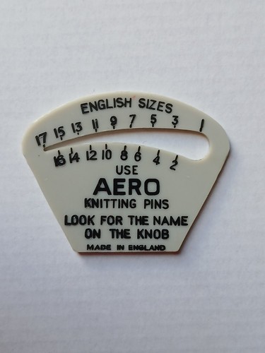 Vtg aero knitting needle - knitting,