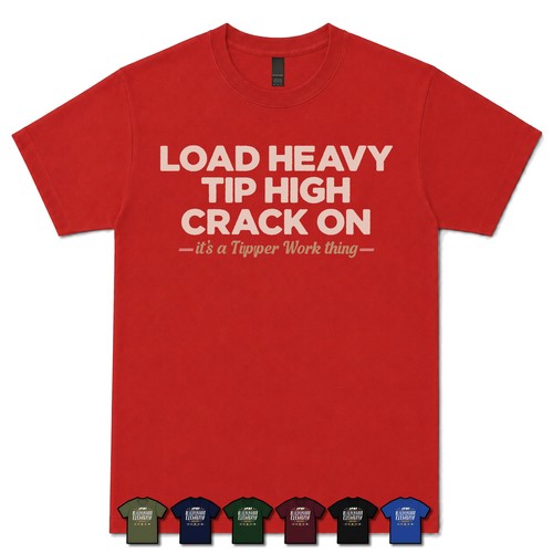 Load heavy tip high crack - load, on
