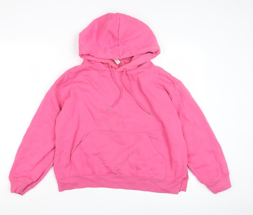 Women pink pullover - pink,
