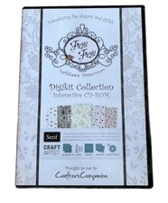 Crafters Companion Frou Frou Digikit Collection CD-ROM Francour Craft Artist