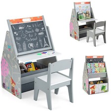 Double-Sided Kids Art Easel &