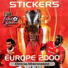 Futera Europe 2000 Manchester United Stickers 1 - 159 Fans Selection