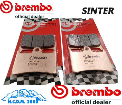 Front brake pad kit brembo - front,