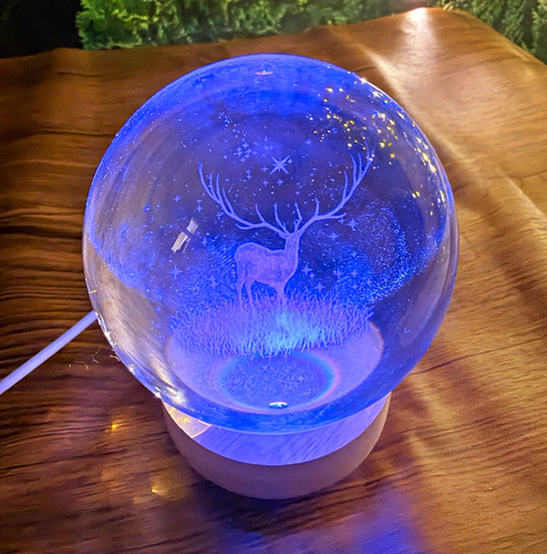 Large stag crystal - large,
