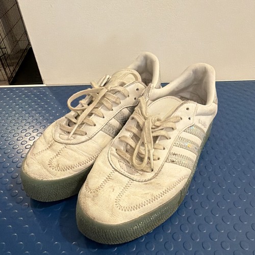 Adidas samba white low - white, top