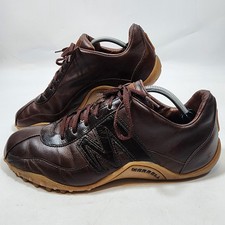 Merrell Sprint Blast 1940 Mens Leather Trainers -Autumn Tan Brown - Size 10.5 UK