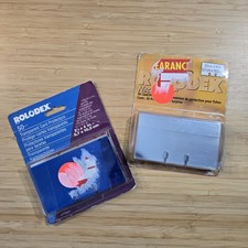 2x Vintage Rolodex 50