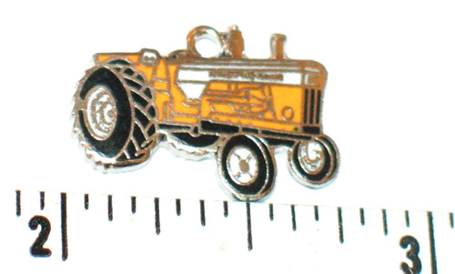 Tractor charm pendant - tractor,
