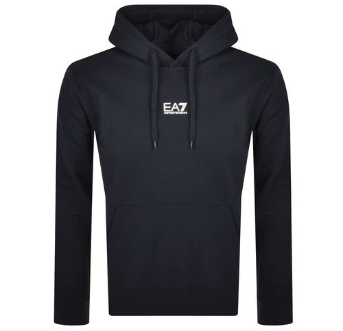 Ea7 emporio armani logo hoodie - ea7,