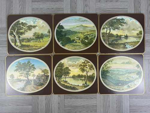 Vintage table mats - mats, place