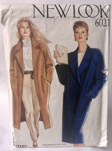 Coat sewing pattern new - 8-18,