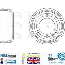Brake Drum DRM9969 For