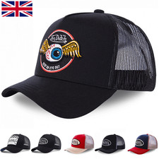 Von Dutch Breathable Baseball Cap Embroidered Mesh Hat Trucker Hat Sport Unisex