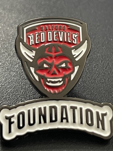 Salford red devils badge - red,