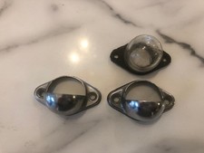 LUCAS L534 CHROME HOUSING AND GLASS LENS AUSTIN A40 DORSET SOMERSET MGB MGC GT