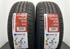 2X Brand New 195/65R15 M&S