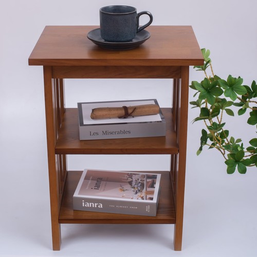 Oak small side table - oak,