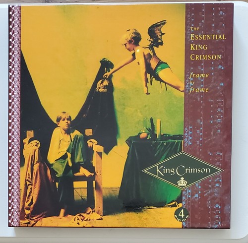 King crimson frame - crimson, by