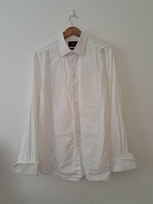 Charles Tyrwhitt Dinner Tuxedo Shirt 17 White Marcella Black Tie Evening Classic