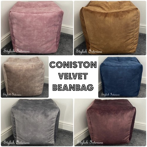 Coniston plush velvet - plush, cube