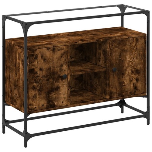 Industrial console table with - console,