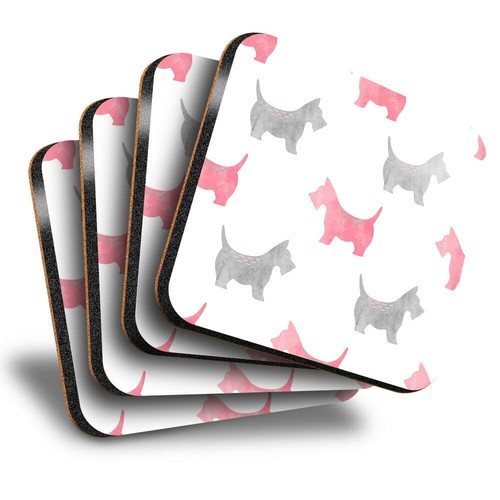 Set square coasters - set, of