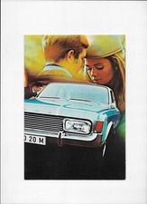 1970 Ford 20M (Taunus P7b) car brochure (English language)