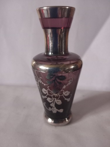 Venetian syle vase with - venetian, silver