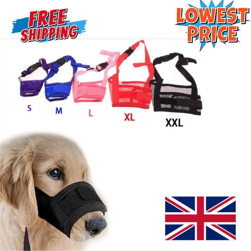 Adjustable safety dog muzzles - safety,