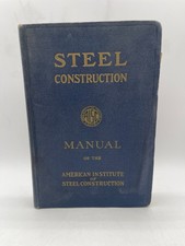 Steel Construction Manual 5th  Edition - 23rd Printing - 1958