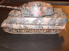 HARD PLASTIC-GERMAN KING TIGER