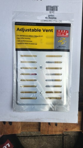 Map hardware adjustable vent - adjustable,