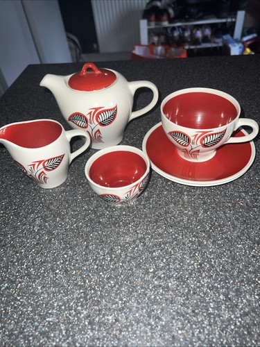 Tea pot set - pot, wade
