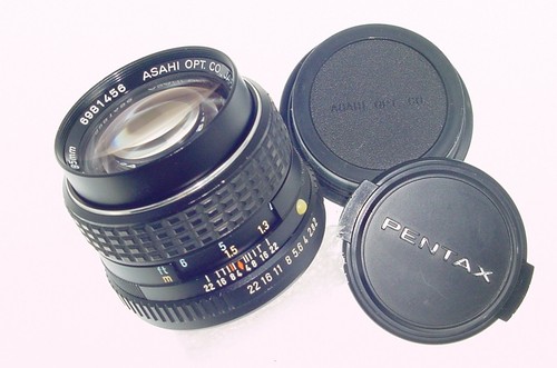Pentax 85mm smc m - 85mm, f/2
