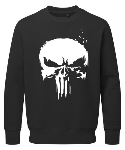 Mens sweater punisher skull - sweater,